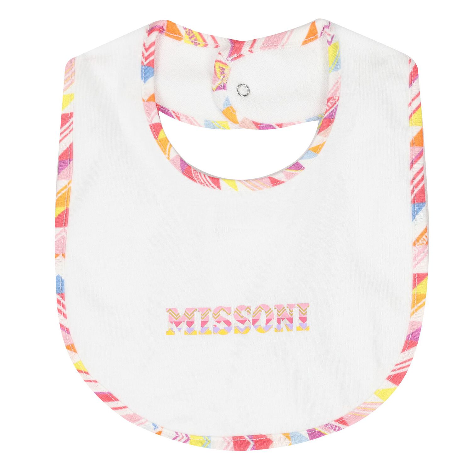 طقم افرول بنات هديه بشكل زجزاج باللون الابيض, 1, hi-res