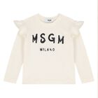 Younger Girls Ivory & Black Leggings Set, 1, hi-res