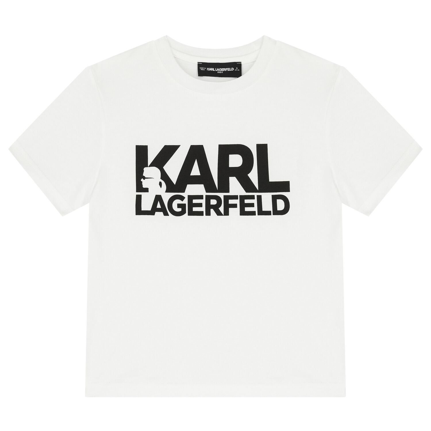 تي شيرت أبيض بشعار للأولاد, 2, hi-res