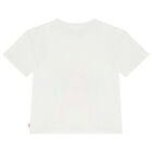 تيشيرت بناتي أبيض وردي بتصميم يونيكورن فلامنجو, 1, hi-res