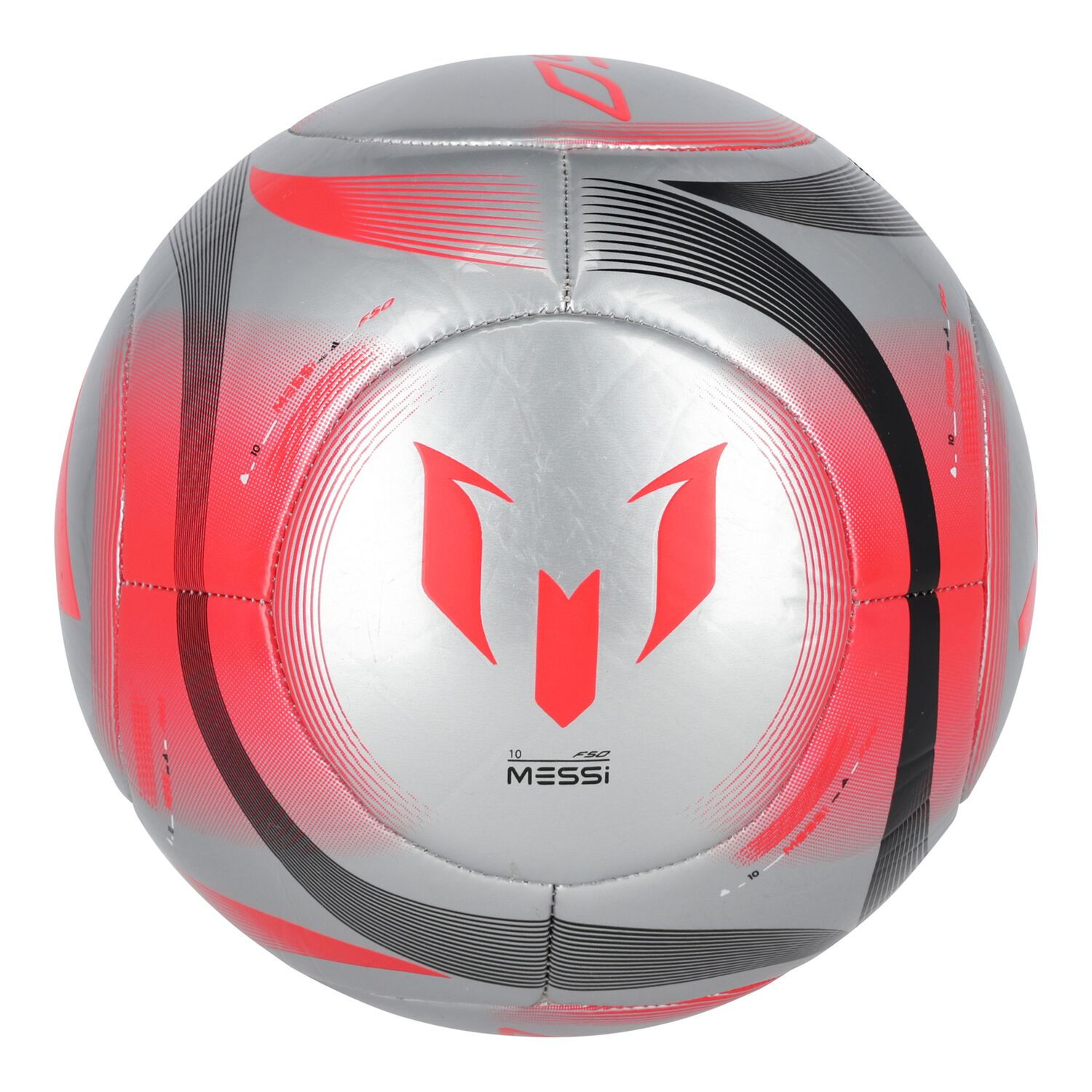 Silver & Pink Messi Club Football, 1, hi-res