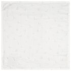 Baby Boys Ivory & Blue Muslin Swaddles ( 3-Pack ), 2, hi-res