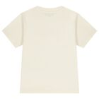 Boys Ivory Logo T-Shirt, 1, hi-res