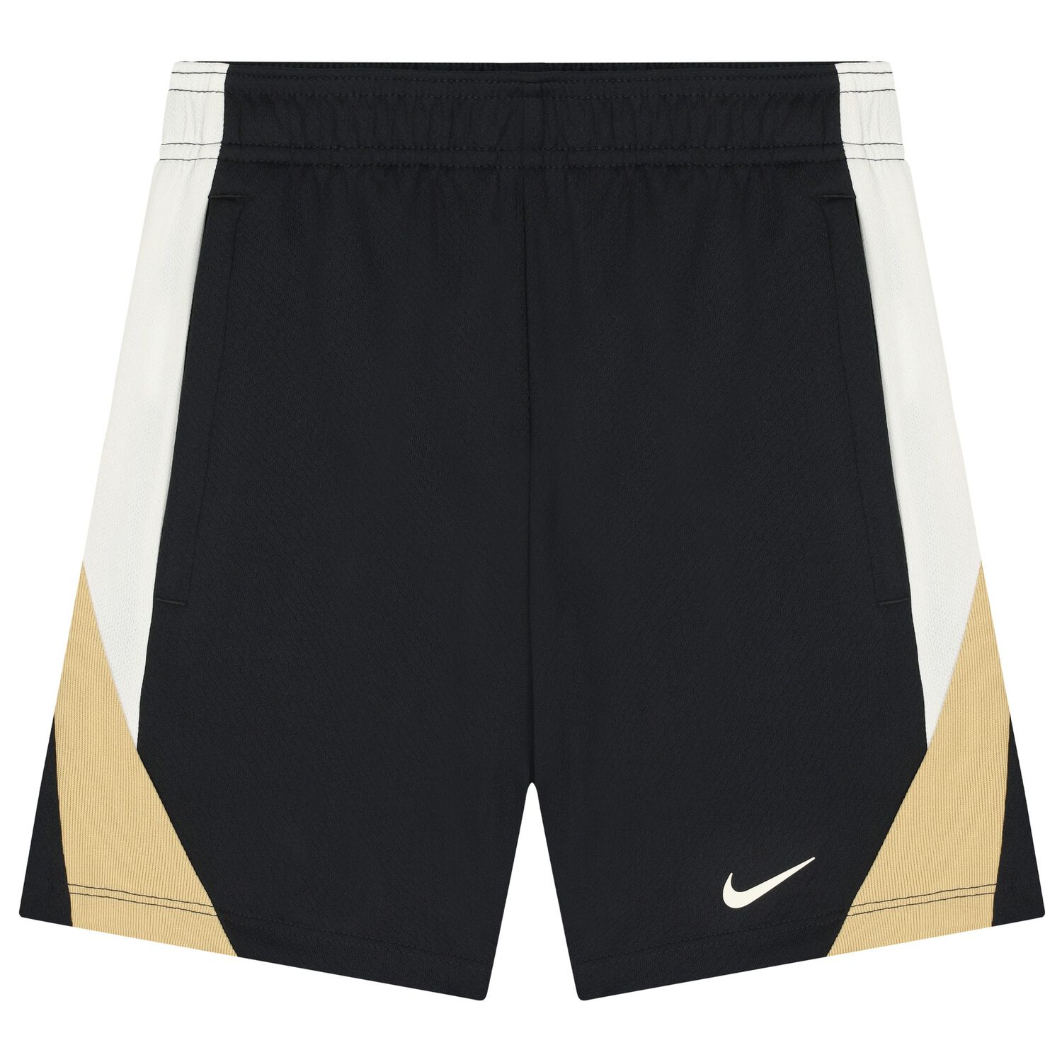 شورت اولاد بالشعار باللون الاسود , 1, hi-res