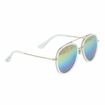 Girls Rainbow Aviator Sunglasses