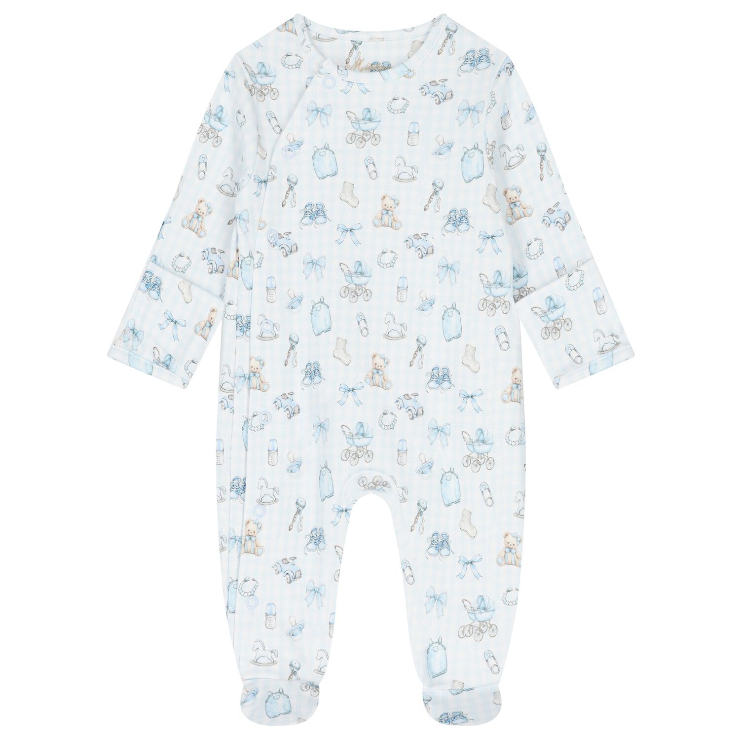 افرول بطبعه لعب اطفال باللون الازرق , 1, hi-res