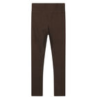 Girls Brown Logo Leggings, 1, hi-res