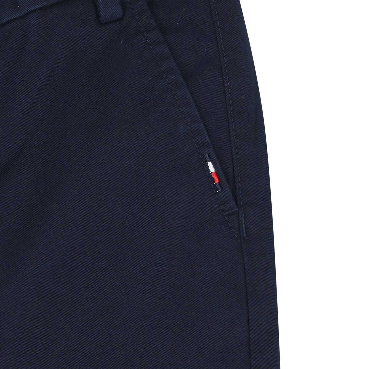 Boys Navy Blue Logo Trousers, 2, hi-res image number null