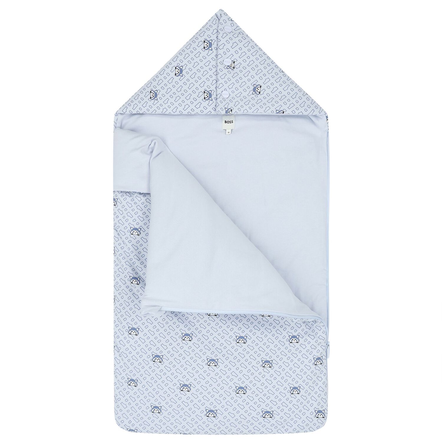 Baby Boys Blue Logo Nest, 1, hi-res