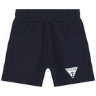 Baby Boys Grey Logo Shorts Set, 3, hi-res