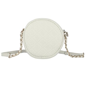 Girls Ivory Logo Shoulder Bag