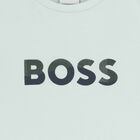 طقم شورتات للأولاد من ماركة ميني مي باللونين الأبيض و الكحلي مع شعار العلامة التجارية, 1, hi-res