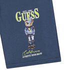 شورت أولاد بطبعة الدب تيدي باللون الازرق, 1, hi-res