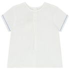 طقم دنغرى أولاد باللون الأبيض والأزرق, 2, hi-res