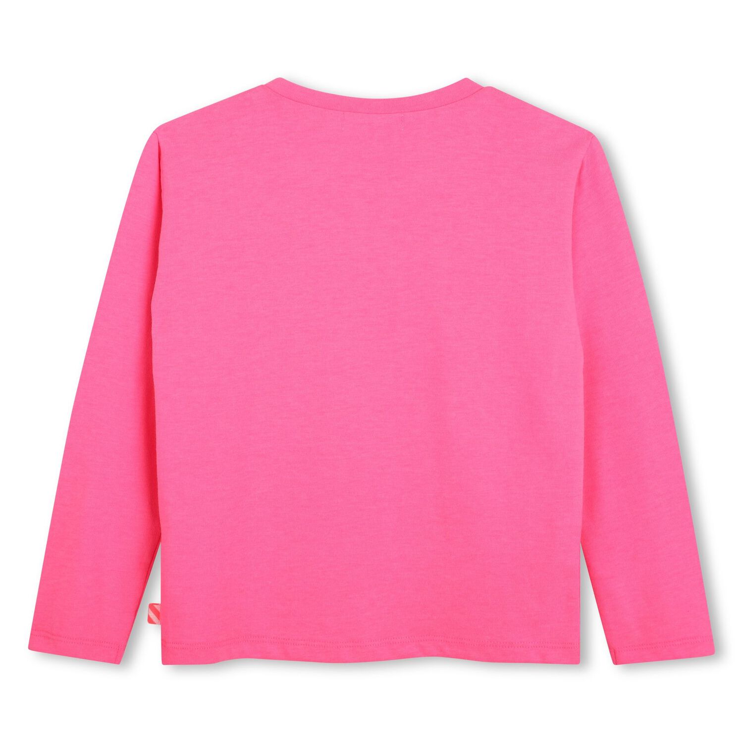 Girls Pink Sequin Unicorn Long Sleeve Top, 1, hi-res