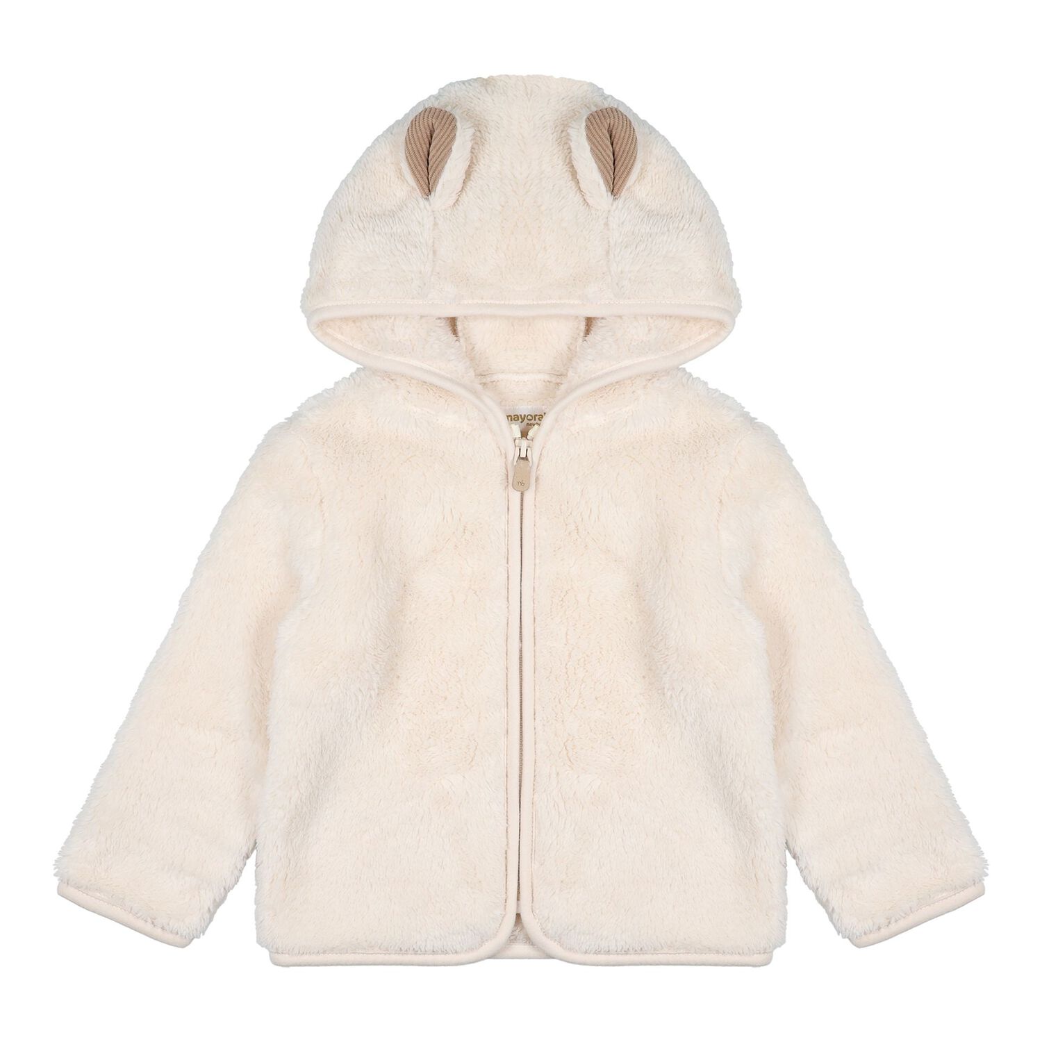 Baby Boys Beige & White Sheep Tracksuit ( 3 Piece ), 2, hi-res