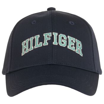 Boys Navy Blue Varsity Logo Cap