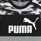 Boys Black & Grey Logo T-Shirt, 1, hi-res