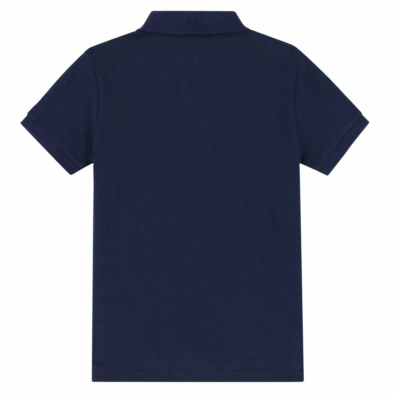 Boys Navy Logo Polo Shirt, 2, hi-res