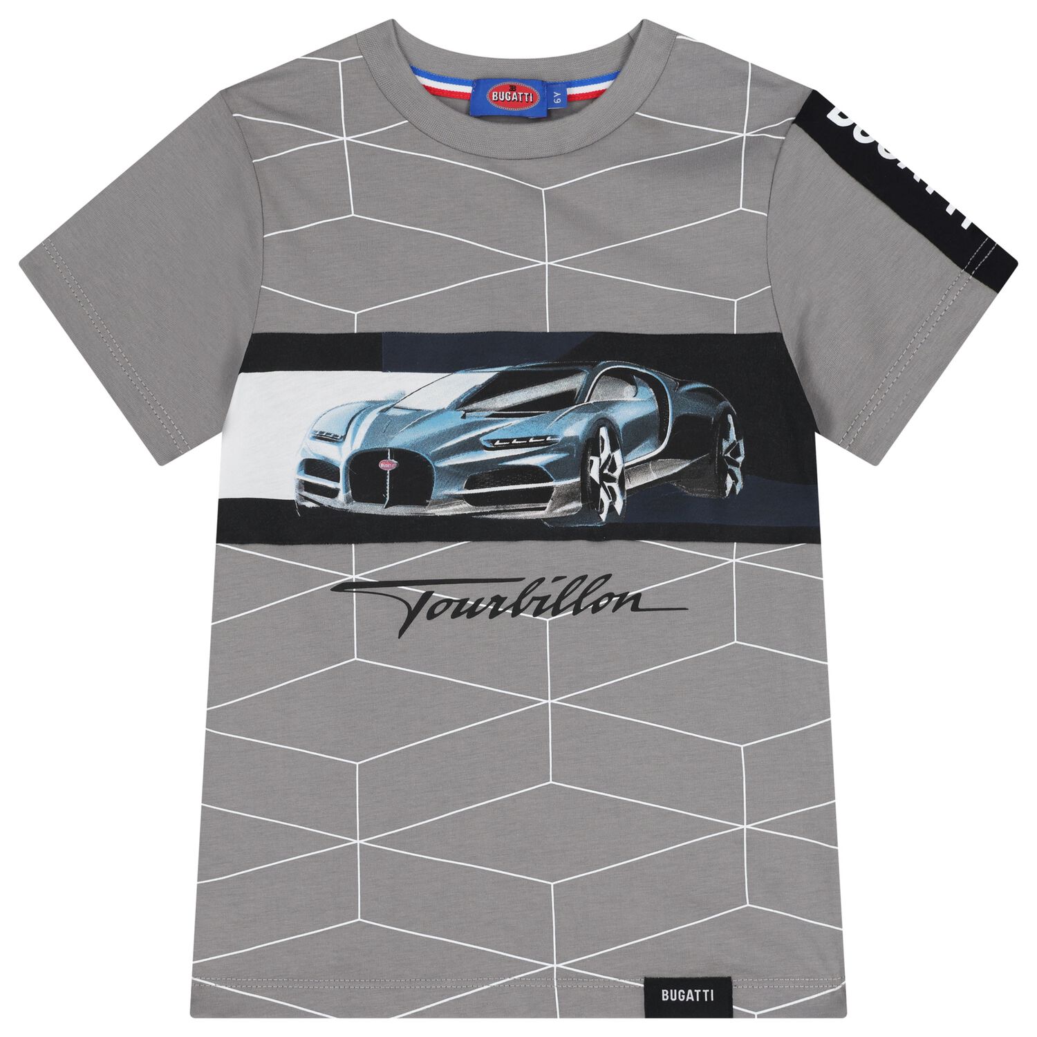 Boys Grey Logo T-Shirt, 1, hi-res