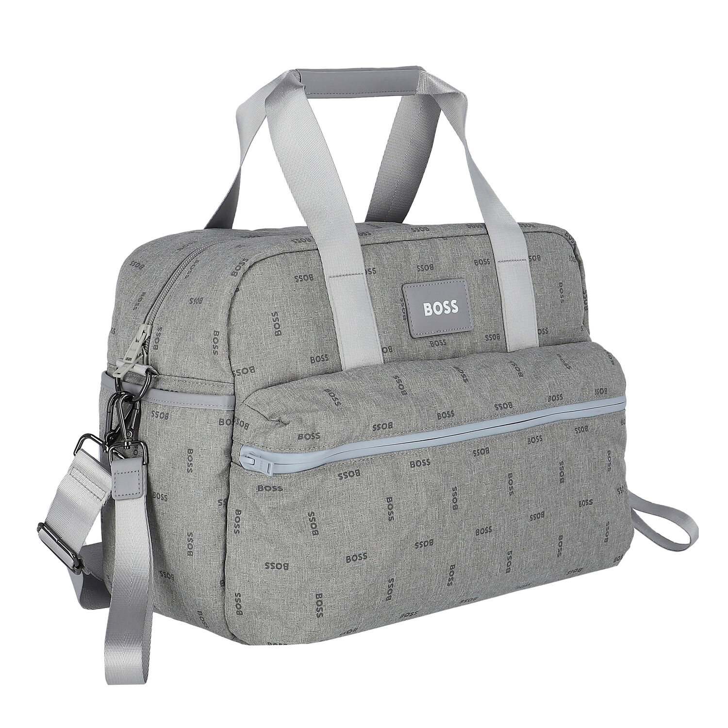 Grey Logo Baby Changing Bag, 1, hi-res