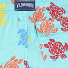 Boys Blue Turtle Swim Shorts, 1, hi-res