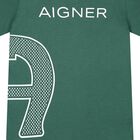 Boys Green Logo T-Shirt, 1, hi-res