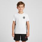 Boys White Logo T-Shirt, 1, hi-res