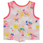 Girls Pink Disney Sleeveless Top, 1, hi-res