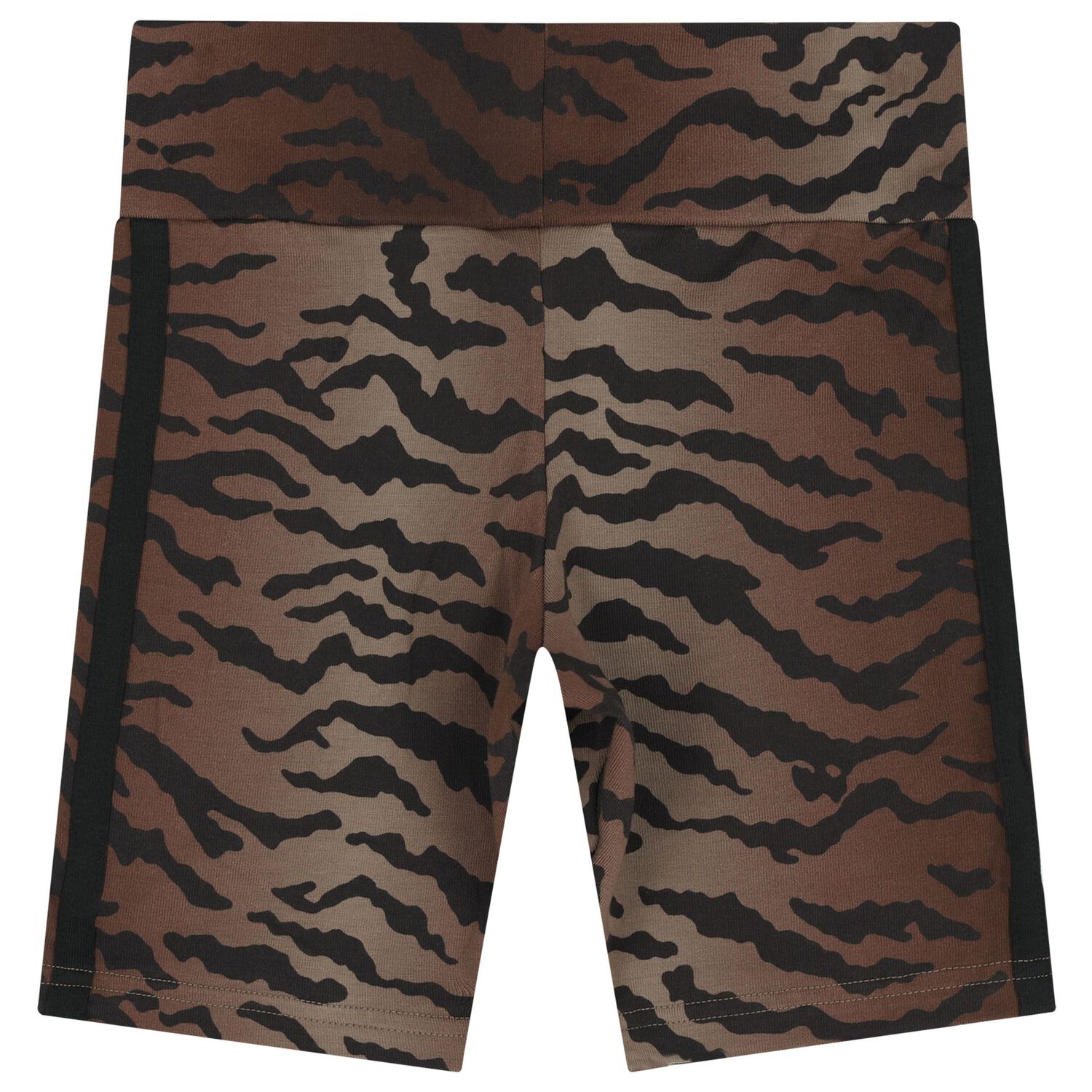 Girls Beige Logo Shorts Set, 1, hi-res