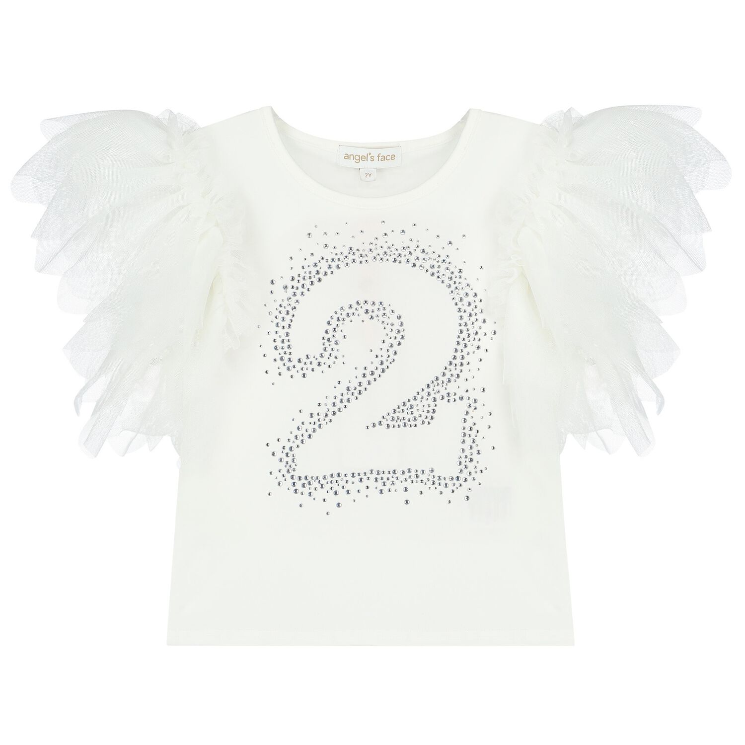 Girls White 2nd Birthday T-Shirt, 6, hi-res