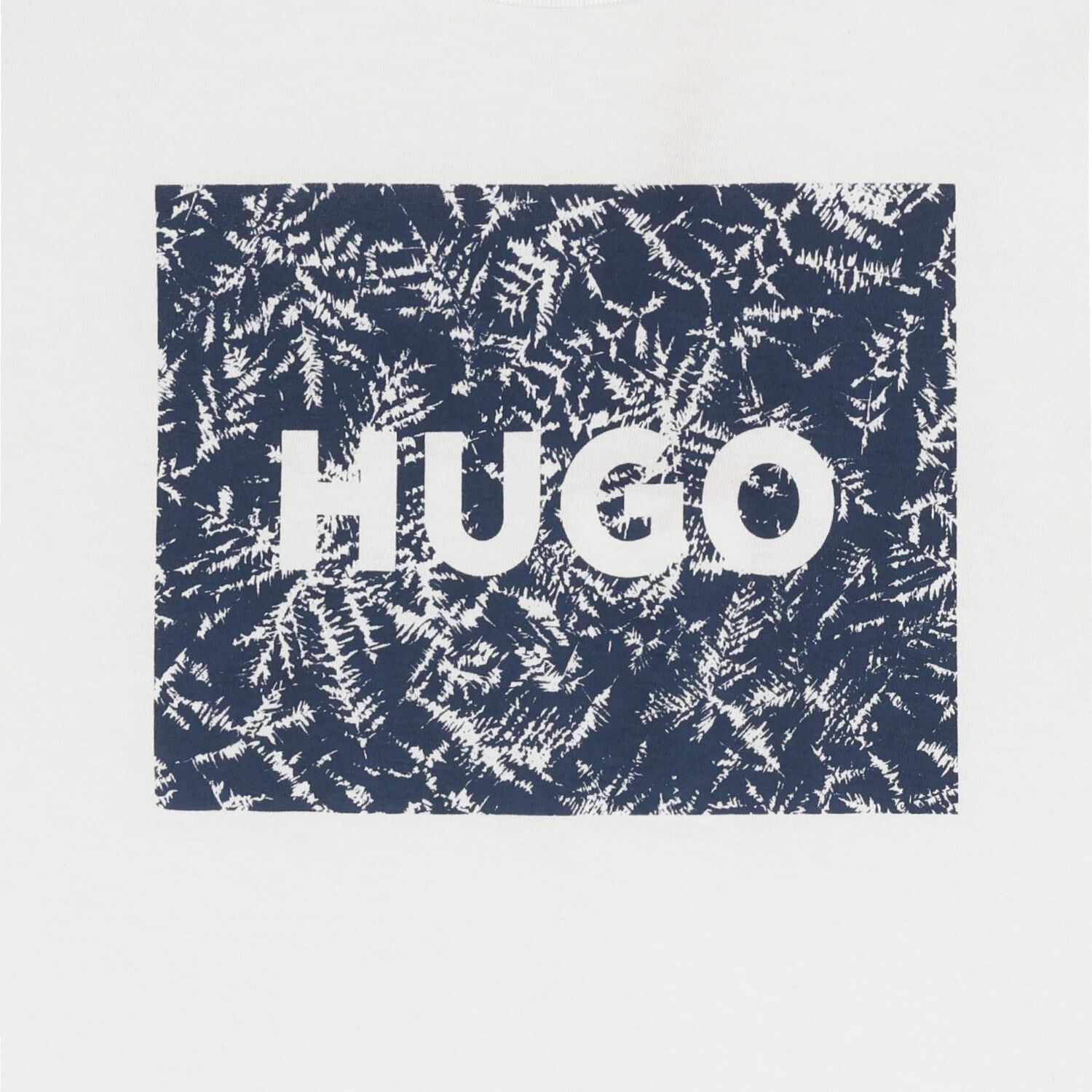 Boys Mini Me White Logo T-Shirt, 1, hi-res