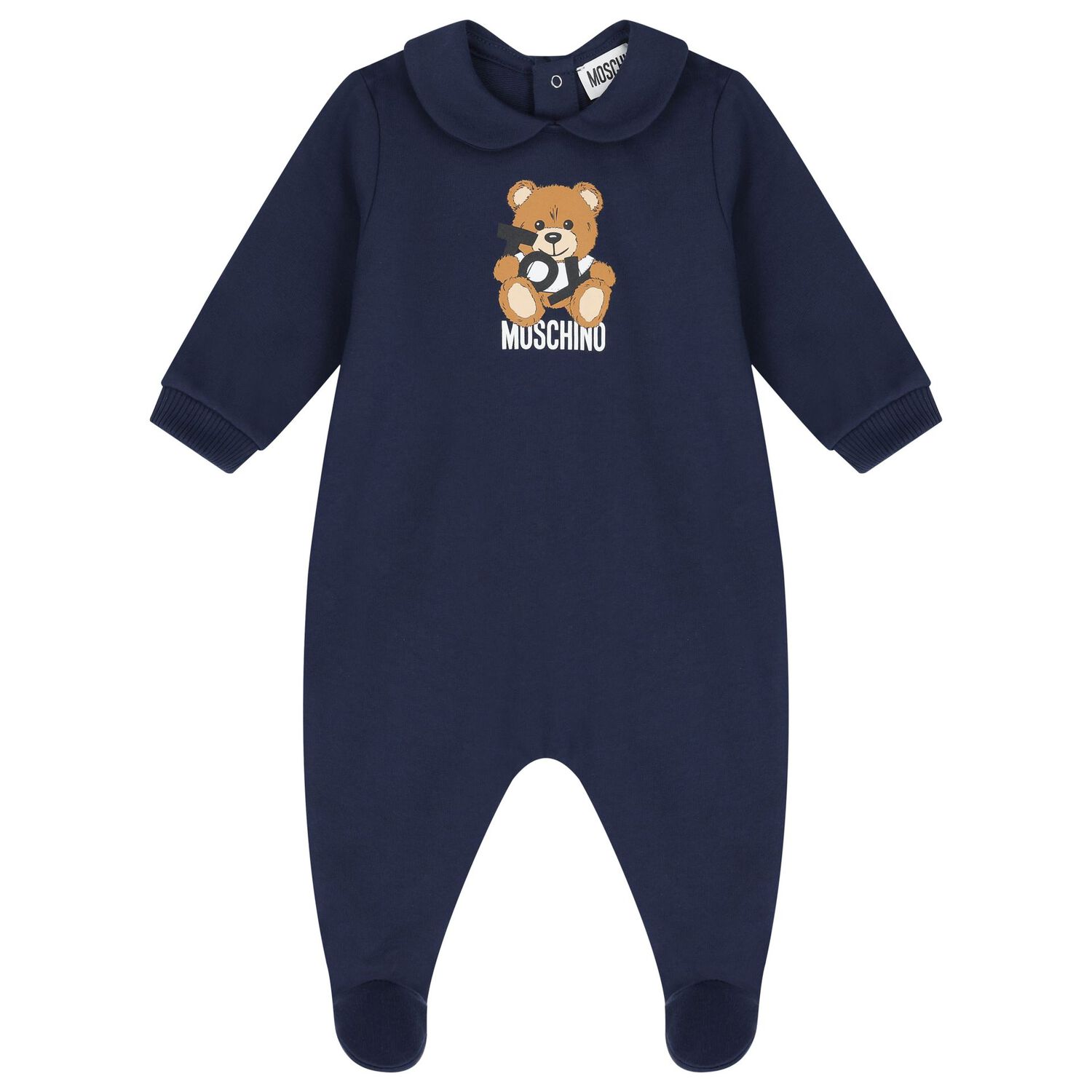 طقم هدايا افرول بالشعار بطبعه تيدى بير باللون الكحلى, 2, hi-res