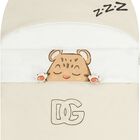 Ivory & Beige Leopard Logo Baby Nest, 1, hi-res