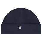 Baby Boys Navy Blue & Gold Babygrow Gift Set , 2, hi-res