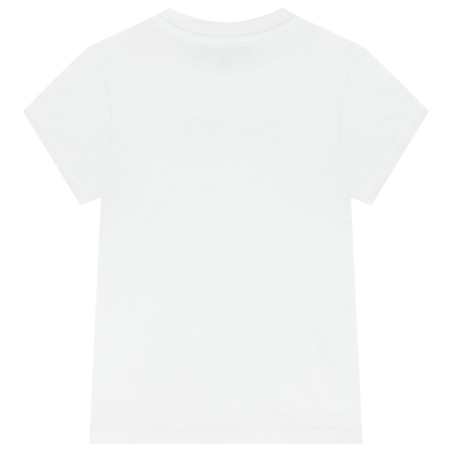 تي شيرت بالشعار  باللون الأبيض للبنات, 2, hi-res image number null