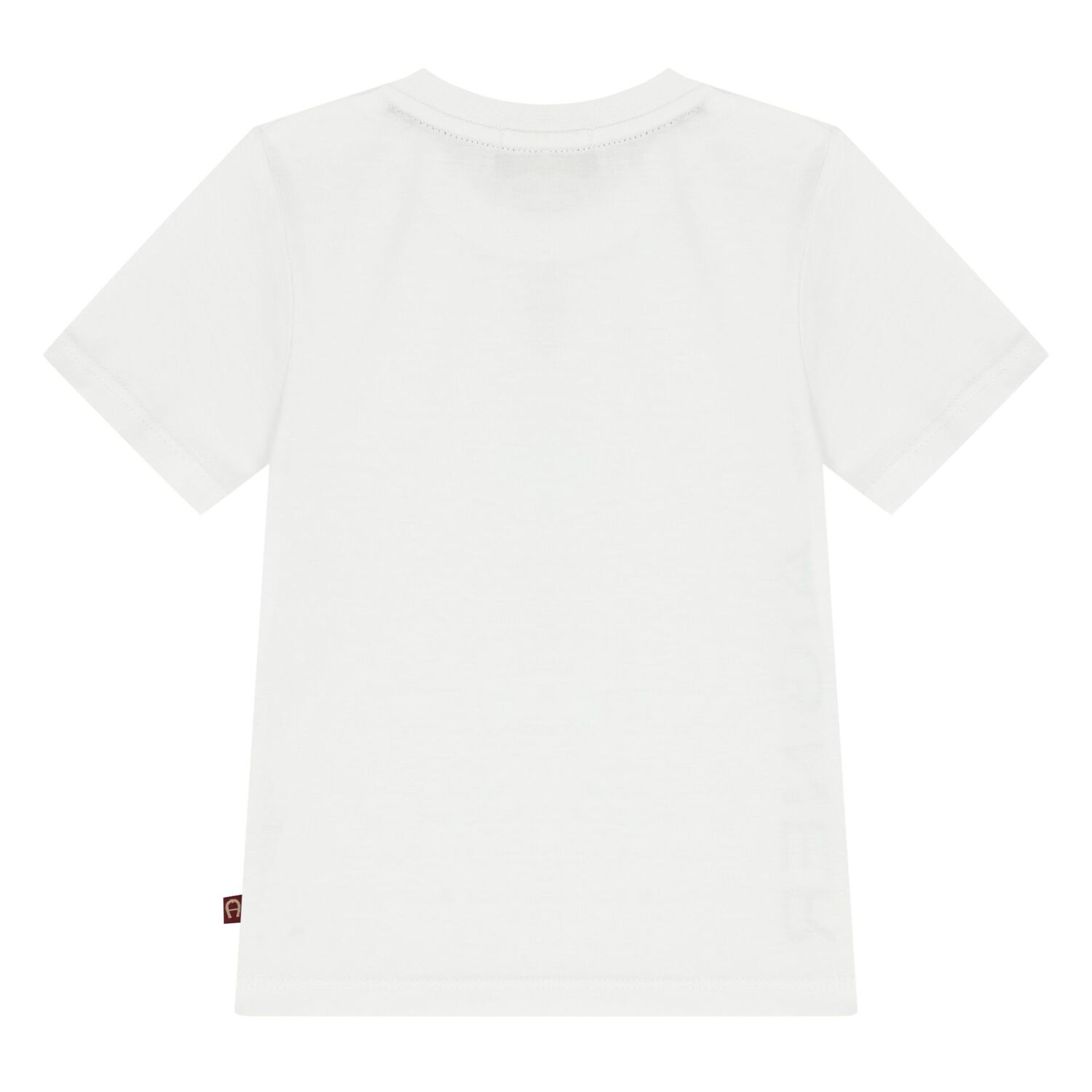 Younger Boys White Logo T-Shirt, 1, hi-res image number null