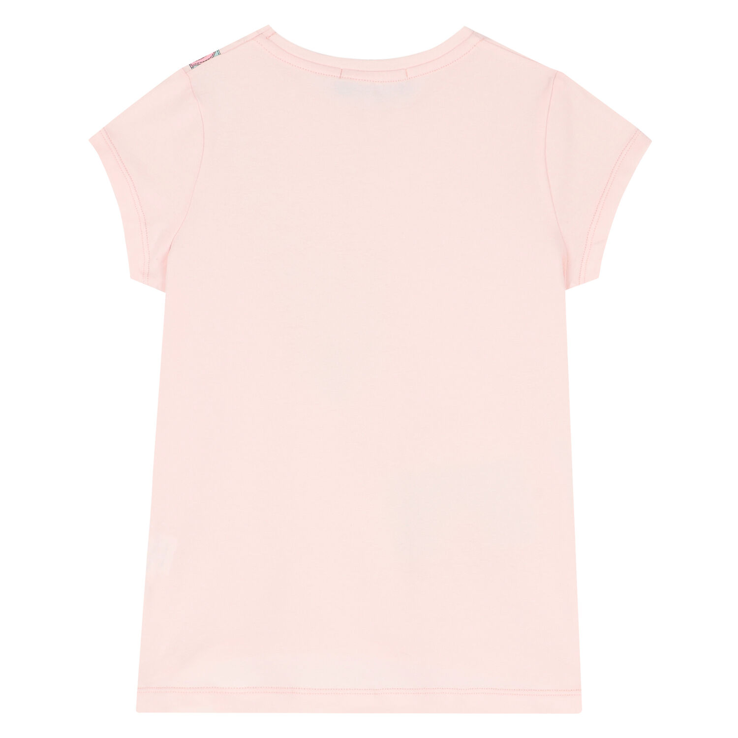 Girls Pink Logo Bag T-Shirt, 2, hi-res