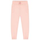  Girls Pink Logo Joggers, 1, hi-res