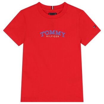 Boys Red Logo T-Shirt