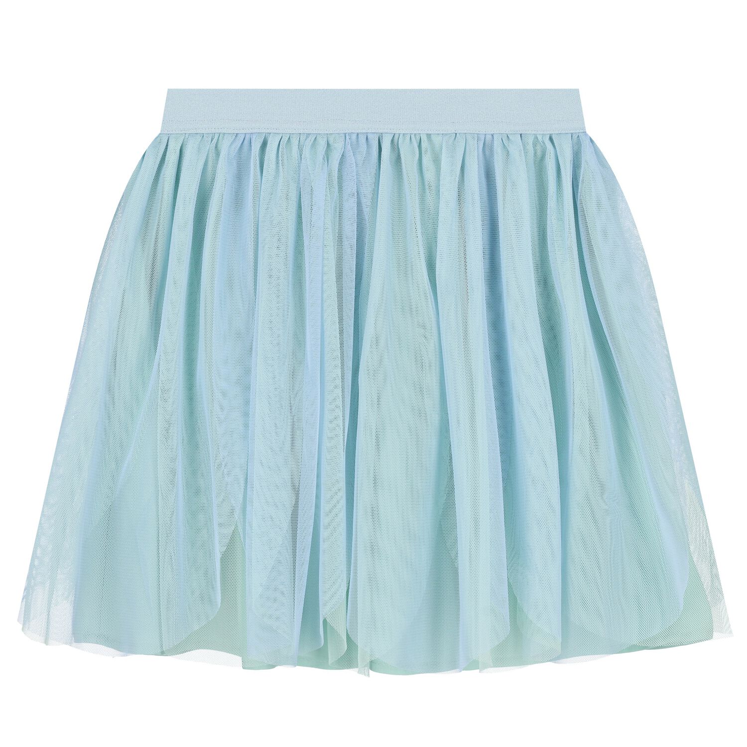 Girls Blue Tulle Skirt, 2, hi-res image number null