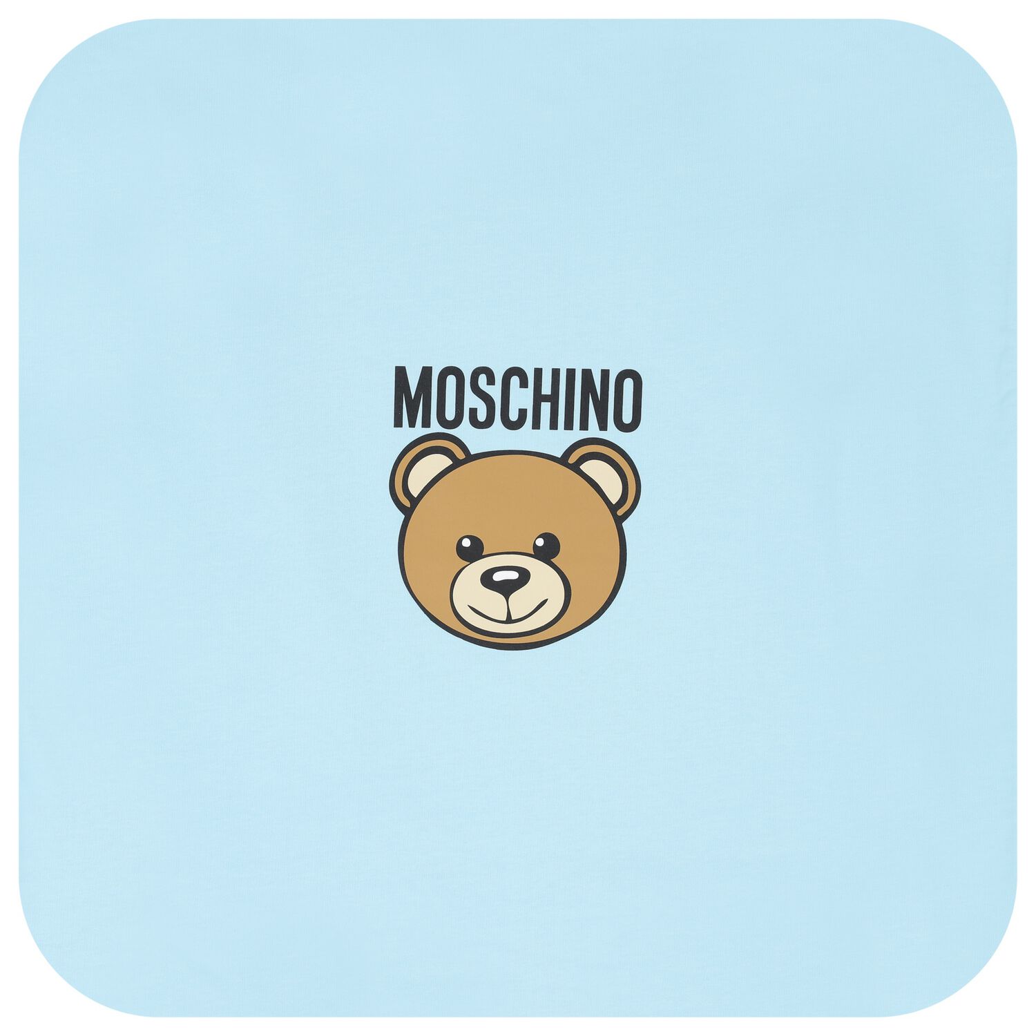 بطانيه اطفال بالشعار بطبعه تيدى بير باللون الازرق, 4, hi-res