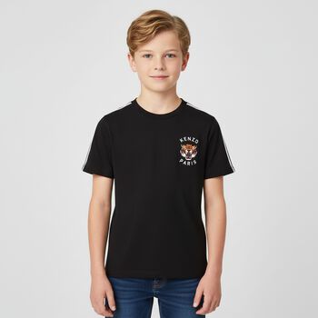Black Tiger Logo T-Shirt