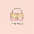 فستان بنات مزين بالترتر بطبعة حقيبة باللون الوردى, 3, hi-res