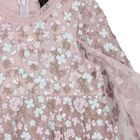 Girls Pink Tulle Cape Dress, 1, hi-res