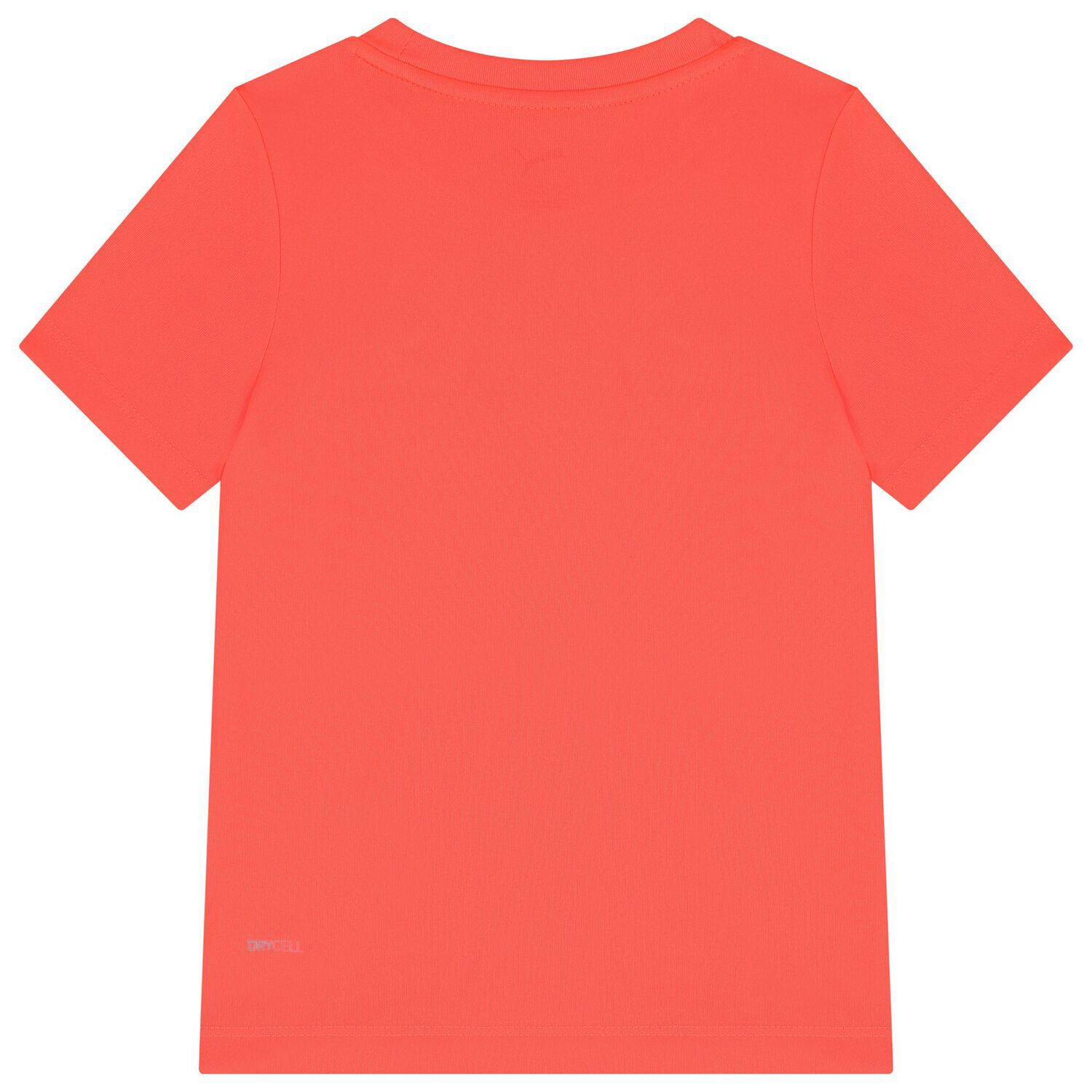 Boys Neon Orange Logo T-Shirt, 1, hi-res