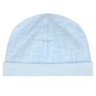 طقم هدية أفرول أولاد بالشعار باللون الأزرق, 2, hi-res