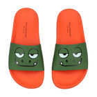 سلايدر أولاد باللون الأخضر والبرتقالي, 1, hi-res