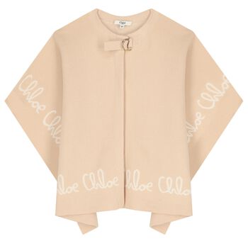 CHLOE عباءه محبوكه للبنات باللون الوردى , 1 عباءه محبوكه للبنات باللون الوردى