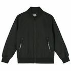 Boys Black Logo Jacket, 1, hi-res